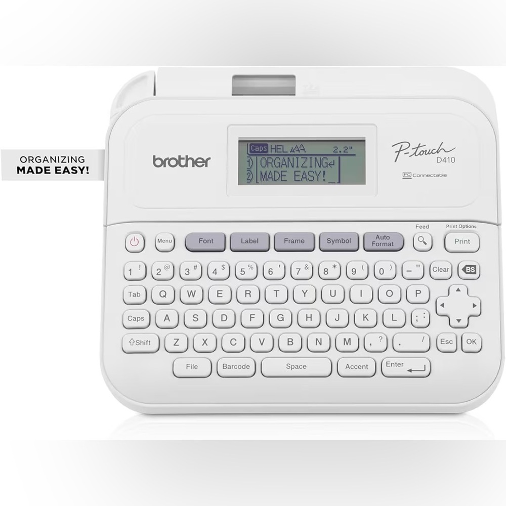 Brother P-Touch PT-D410 Home / Office Advanced Label Maker